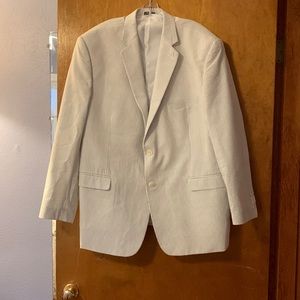 Men’s Saddlebred seersucker sport coat 50R